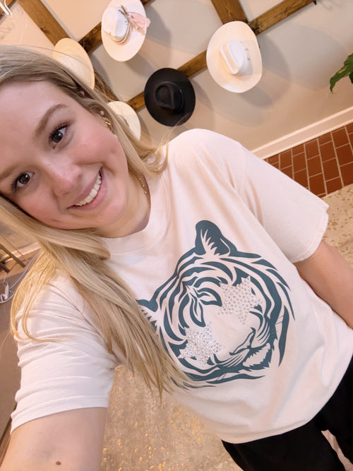 Tiger Star Eyes Tee