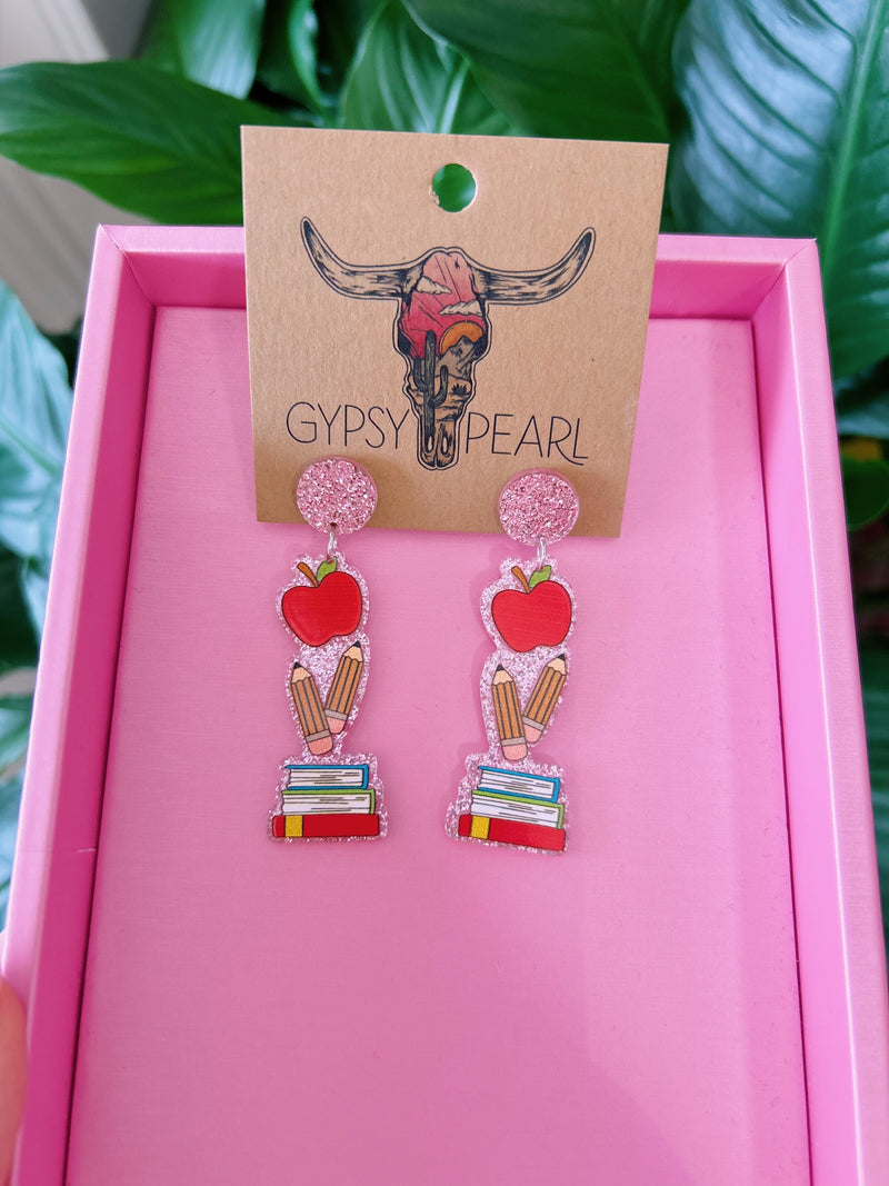 Adorable Teacher Earrings