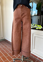 Espresso Wide Leg Jeans