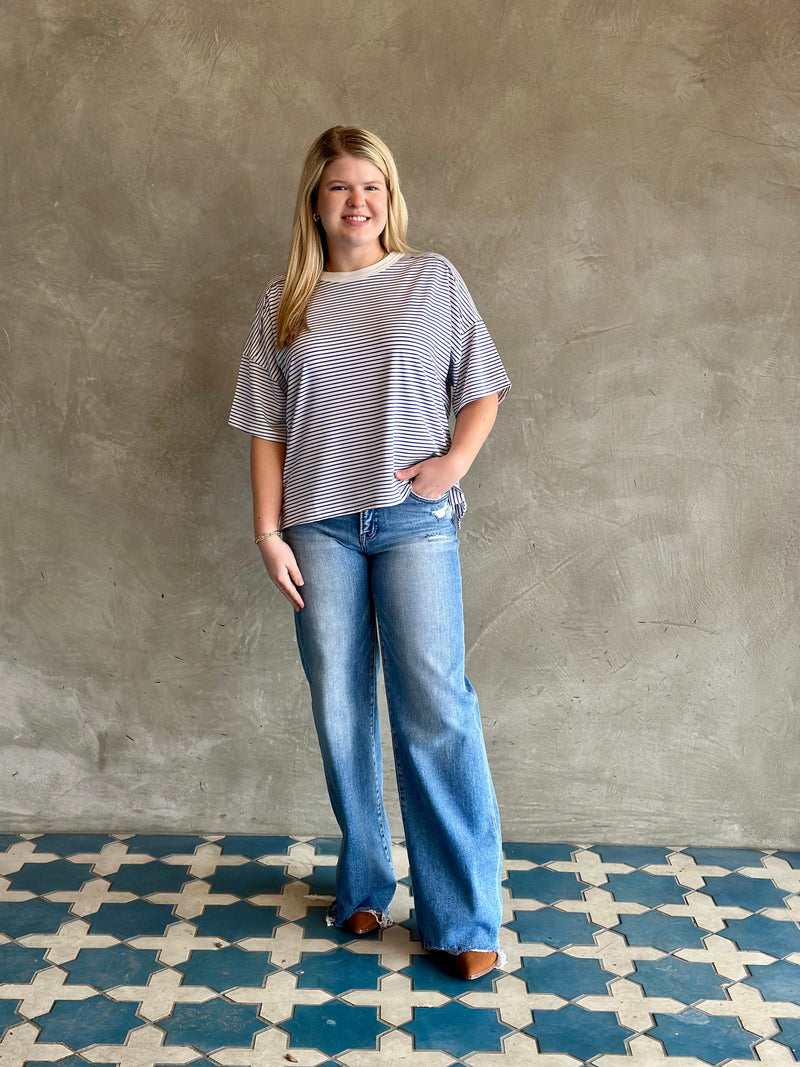 Jackie Wide Leg Jeans