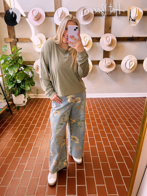 Fremont Tee Vetiver Green