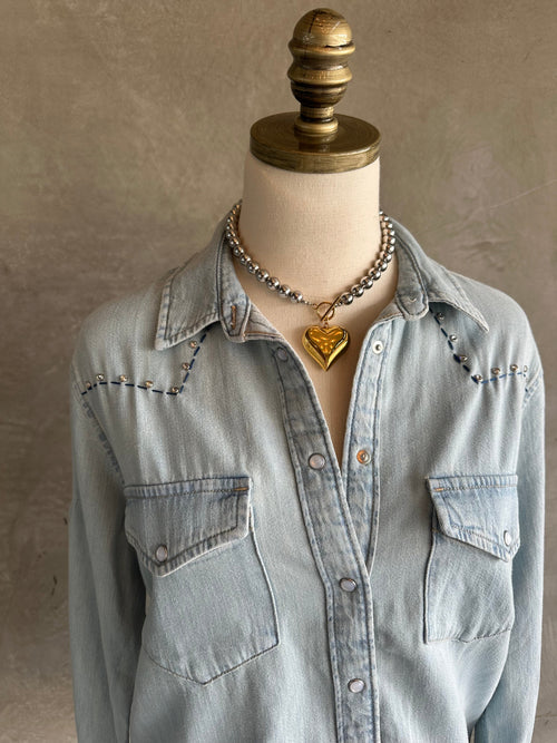 Denim Chambray Shirt