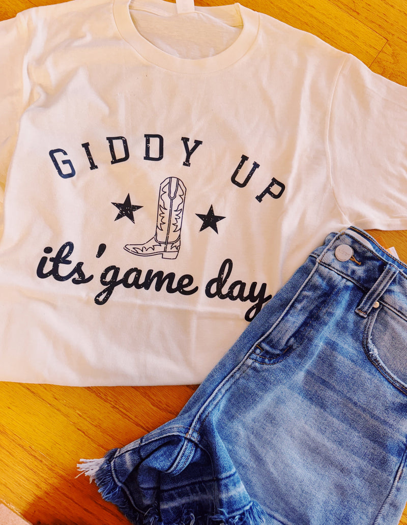 Giddy Up Gameday Tee