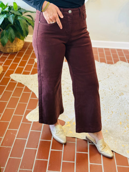 Risen Coco Crop Jeans