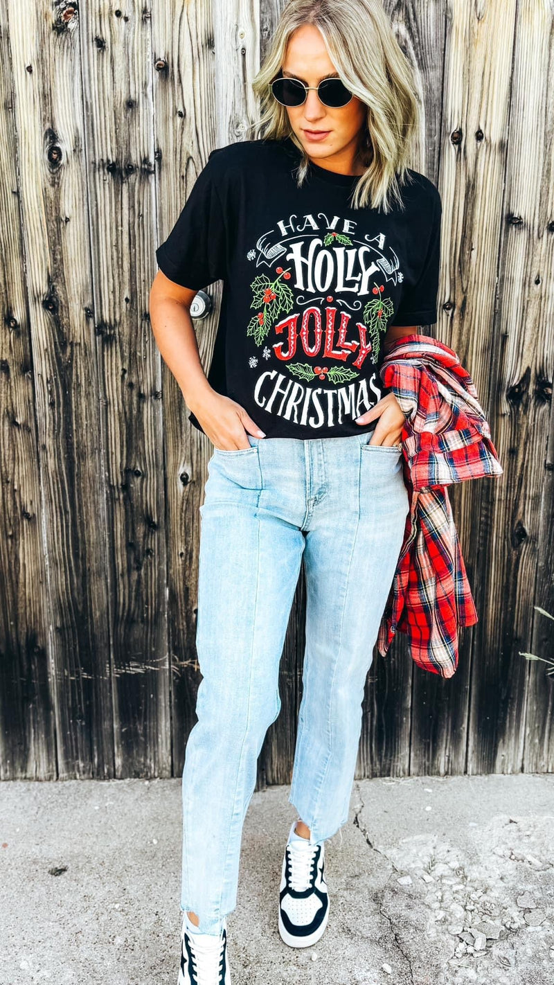 Holly Jolly Christmas Tee