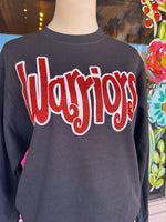 Warriors Glitter Sweatshirt-PLUS