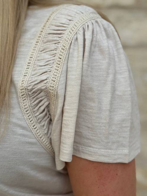 Another Love Francie Oyster Top