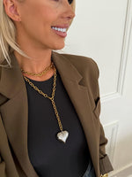 Wrap Around XL Heart Necklace