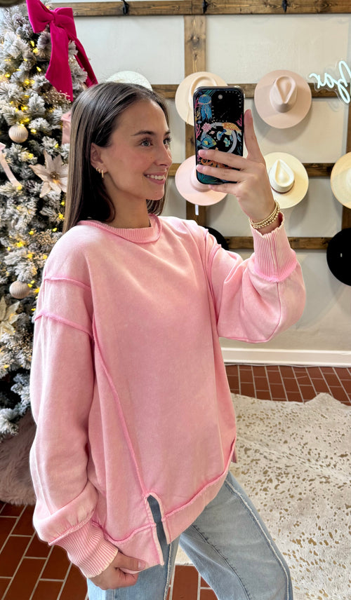 Pink Amy Lou Sweatshirt