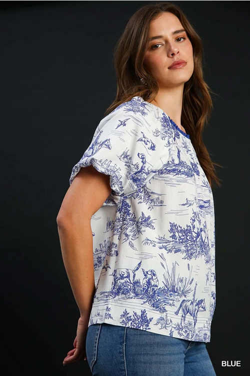 Gone Country Summer Top Curvy