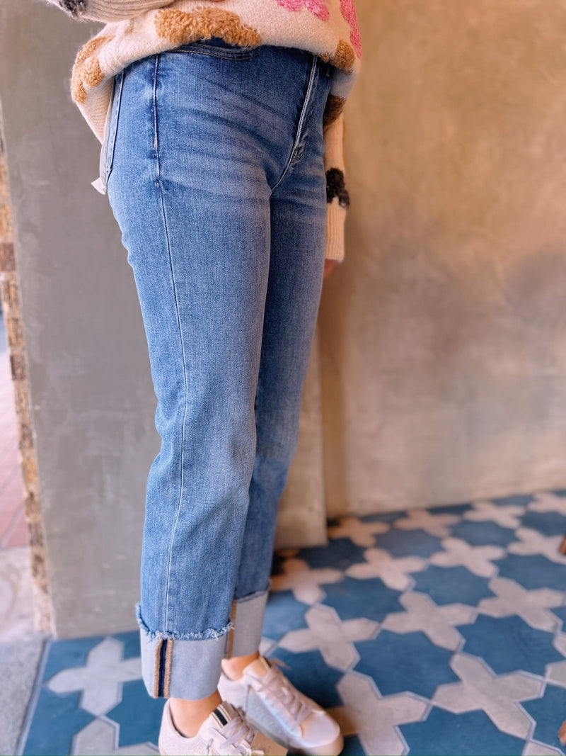 Abbie High Rise Relaxed Jeans