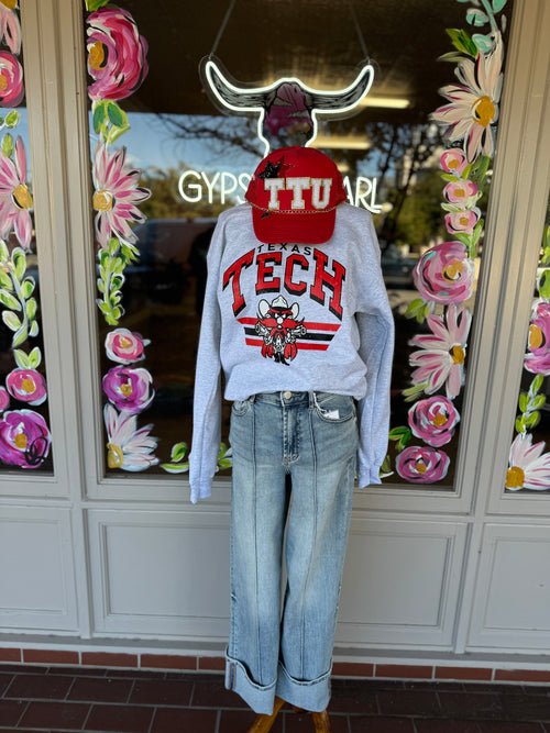 Vintage Game Day Sweatshirts - Texas Tech