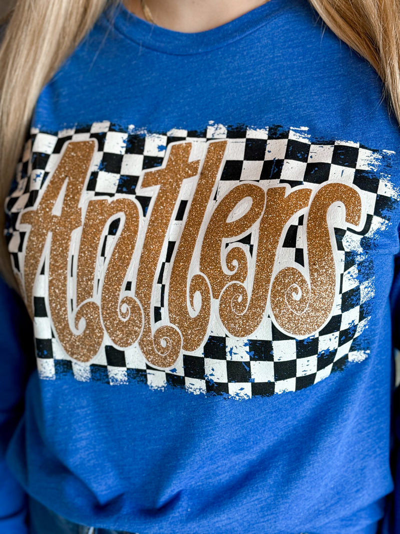 Antlers Glitter Long Sleeve Tee