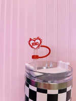 Valentine Straw Covers