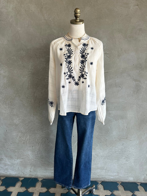 Dear John Ella Whitecap Top