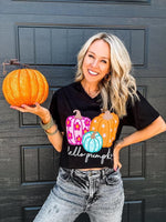 Hello Pumpkin V-Neck Tee