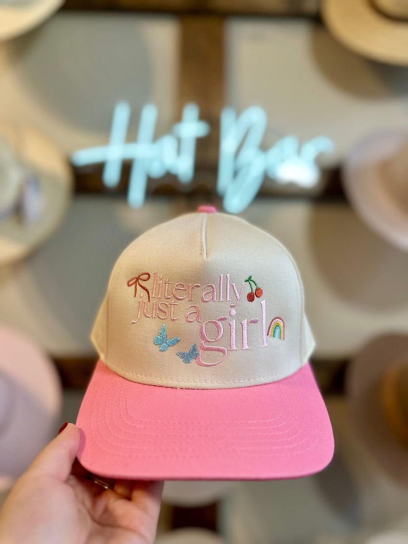 Literally Just A Girl Hat