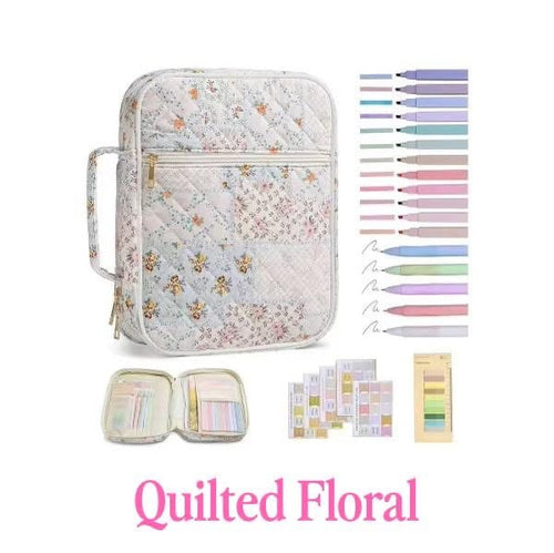 Quilted Floral Bible Cases