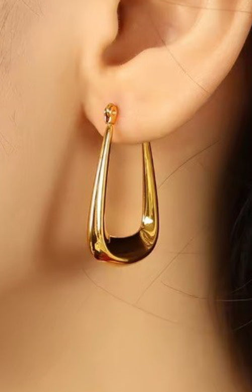 18k Bubble Drop Earrings