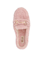 Blush Teddy Mules