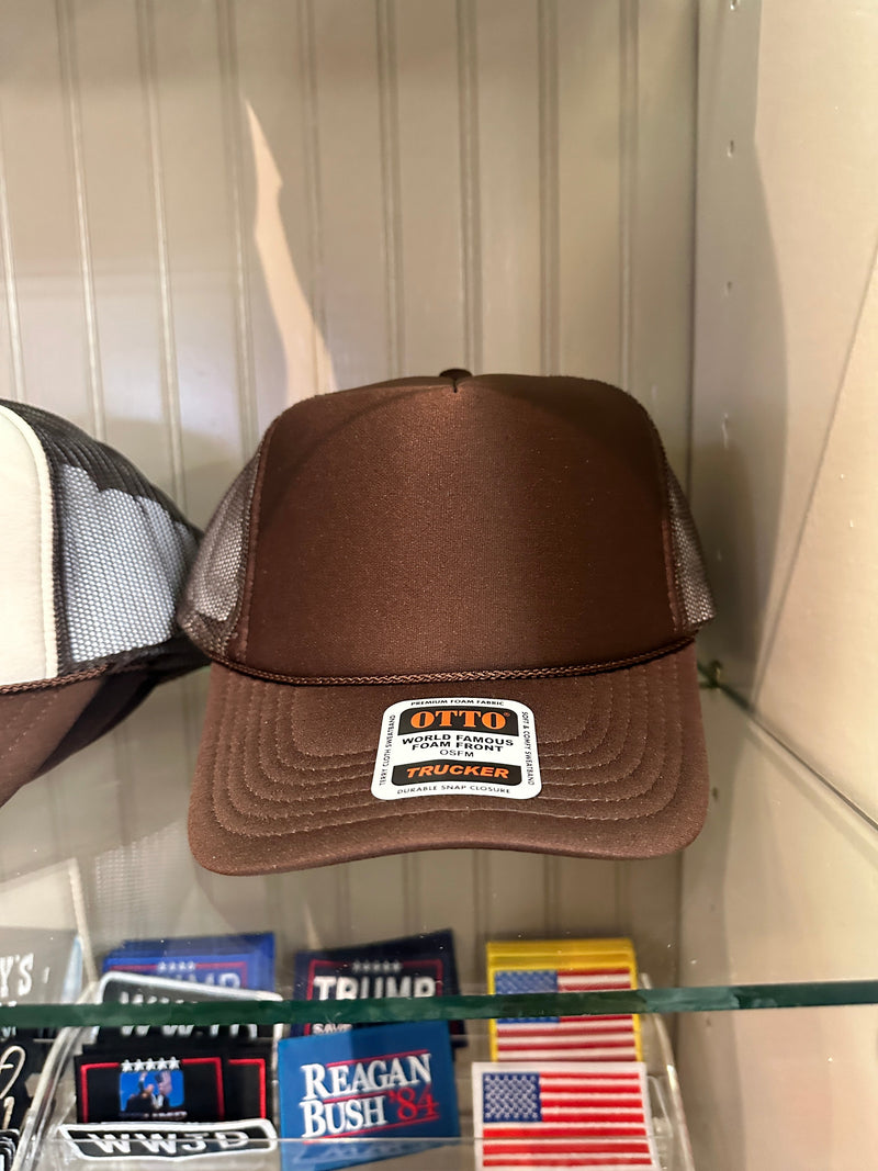 Blank Trucker Hats