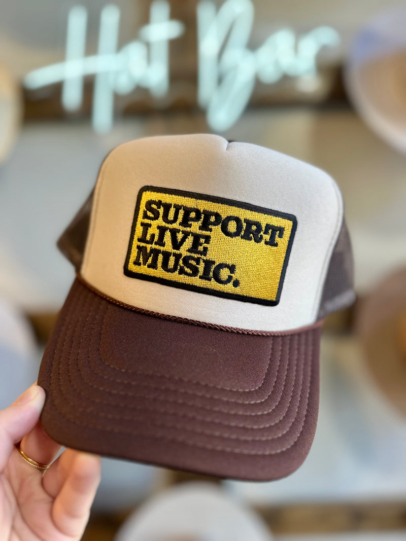 Support Live Music Hat