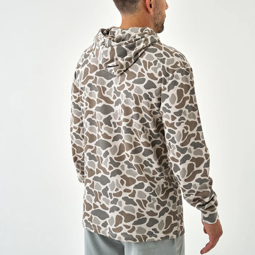 Burlebo Thermal Hoodie Classic Deer Camo