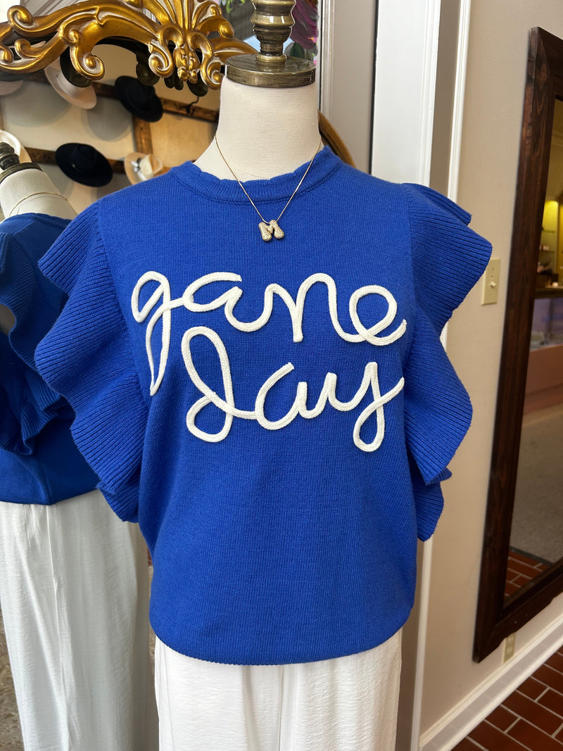 Knit Game Day Sweater