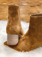 Yitty Tan Suede Bootie