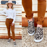 Leopard Glitz Sneaker