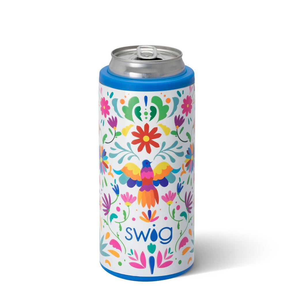 SWIG SKINNY CAN KOOZIE - AQUA