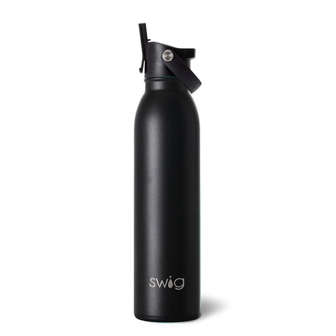 Black Flip & Sip Cap 30oz Bottle